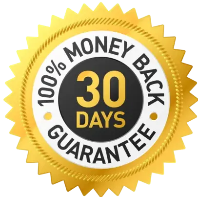 100% money back guarantee -Derila-Ergo